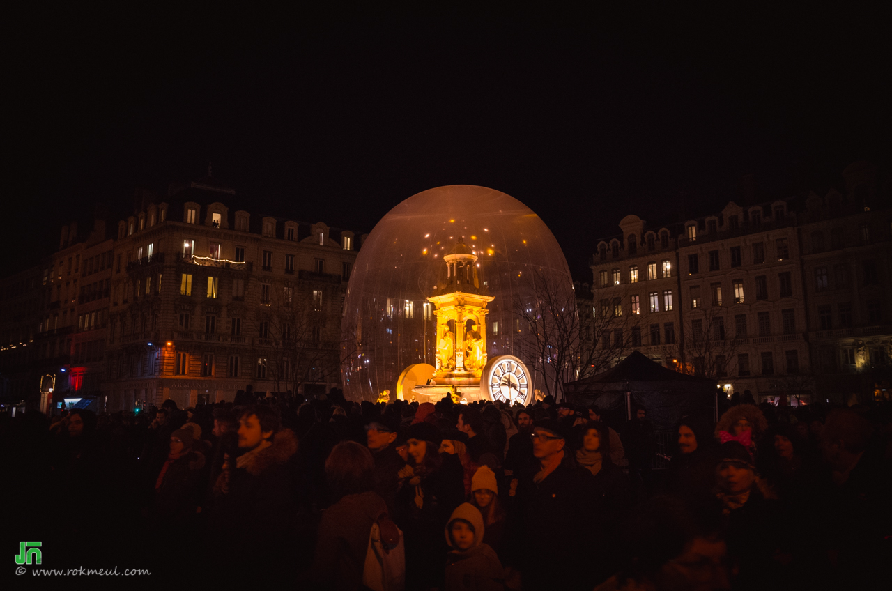 Place des Jacobins, La fête des lumières 2017