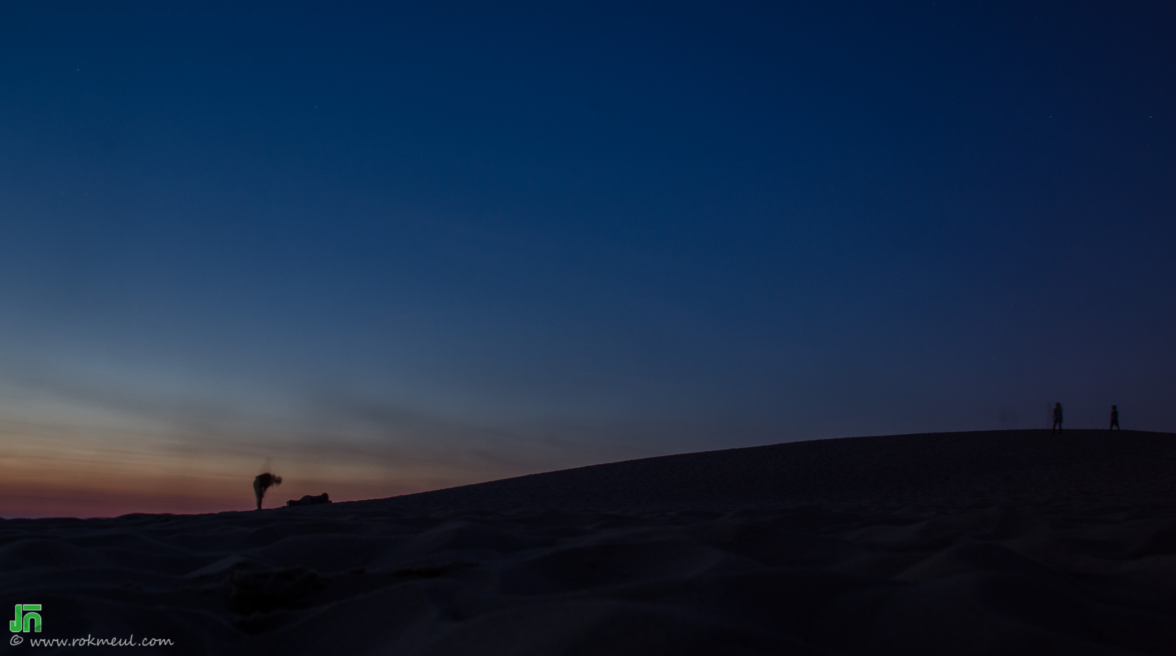 ថ្ងៃលិច @La dune du Paila, Good night sun !