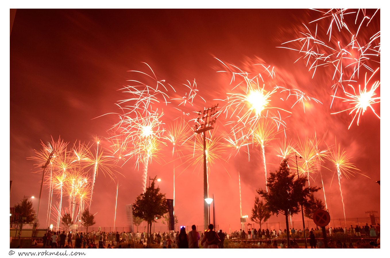 Le premier feu d'artifice , Samedi 13 juillet à 22h30 (30 minutes de feu d'atificie)