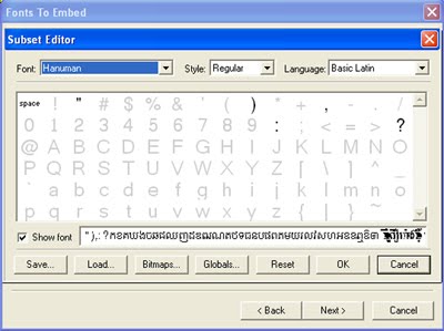 Microsoft Weft (Font Embedding)